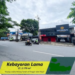 DIJUAL TANAH + BANGUNAN – SIAP HUNI / SIAP USAHA!